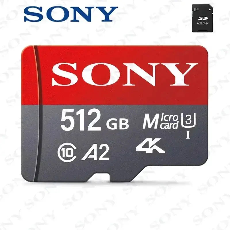 Carte microSD U3 V30 4K 512Go–1To – Sony Socosytech