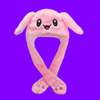 Bonnet Peluche LED à Oreilles Animées – Effet Lumineux Interactif Socosytech