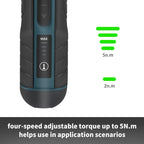 Makita Cordless Electric Screwdriver | 3.6V 5N.m Torque | 1/4" Chuck | 1300mAh Li - ion Battery Socosytech