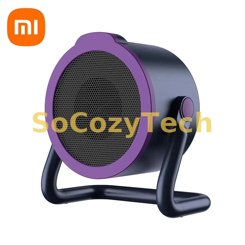 Xiaomi 1000W Portable Desktop Electric Heater Warm Air Blower Heating Ceramic Space Heater With Tip Over Protection For Home Use Socosytech