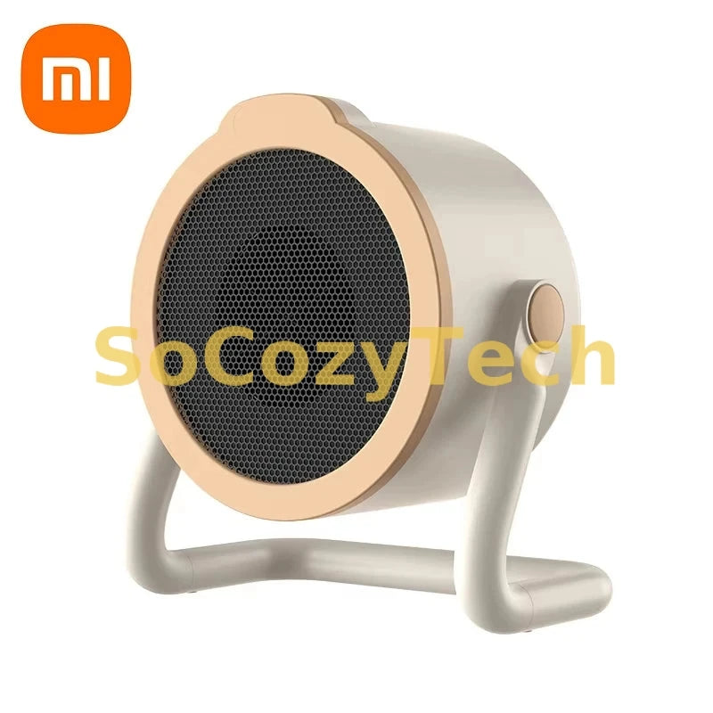 Xiaomi 1000W Portable Desktop Electric Heater Warm Air Blower Heating Ceramic Space Heater With Tip Over Protection For Home Use Socosytech