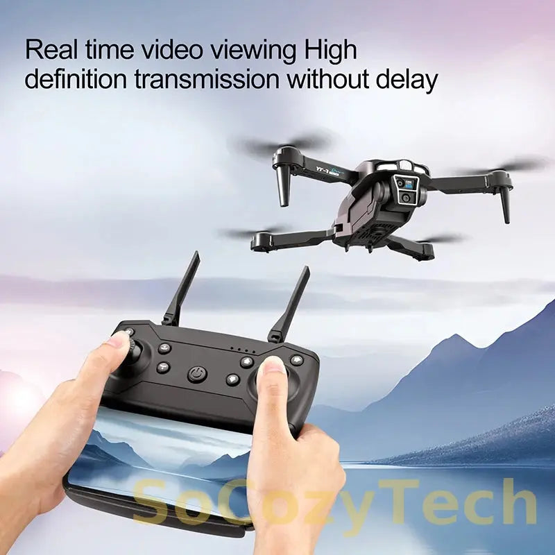 Xiaomi YT11 Drone 8K HD Three Camera Brushless Motor 5G WIFI FPV Optical Flow Positioning Obstacle Avoidance RC Drone 20000M Socosytech