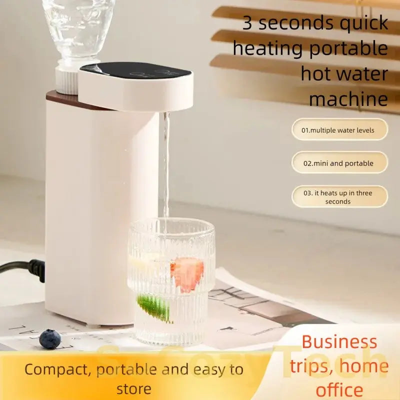 Z Portable Instant Hot Water Dispenser Mini-sized Outdoor Water Boiler Single Heating Type Water Dispenser Socosytech