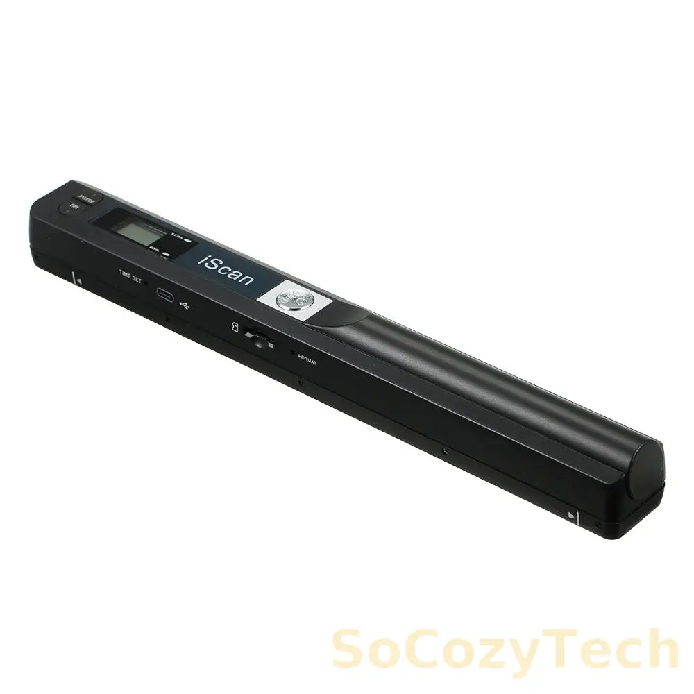 Scanner Portable iScan A4 USB – 300/600/900 DPI JPG/PDF Socosytech