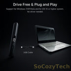 Scanner Portable iScan A4 USB – 300/600/900 DPI JPG/PDF Socosytech