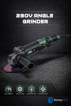 Meuleuse d’Angle 1250W – Vitesse Variable 4000–11000 RPM | PROSTORMER - Socosytech