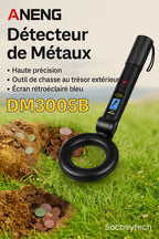 Détecteur de Métaux ANENG DM3005B – Portatif, Haute Précision 12 cm - Socosytech