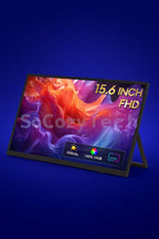Écran Portable 15.6" FHD 300 Nits – ZEUSLAP ZP156 IPS Ultra-Fin Socosytech