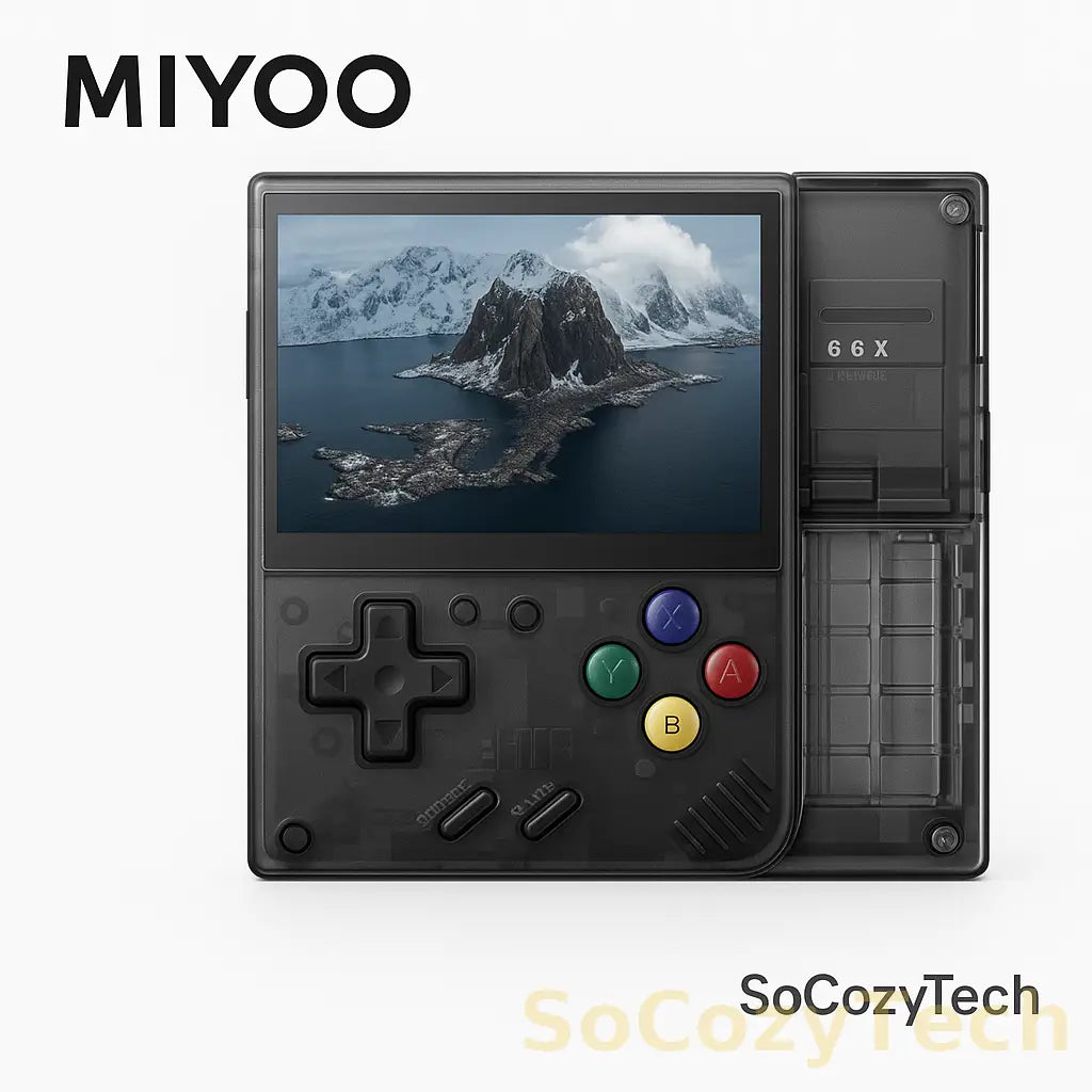 MIYOO Mini Plus – Console Rétro Portable IPS (15K–25K jeux) Socosytech