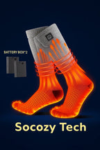 Chaussettes Chauffantes Rechargeables – 3 Niveaux de Chaleur – YTYINCN Socosytech