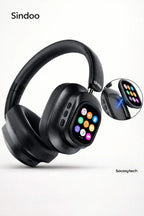Casque Bluetooth ANC à Écran Tactile – Réduction de Bruit Active 33 dB | Siindoo JH-ANC930Plus Socosytech