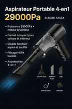 Aspirateur Portable 4-en-1 29000Pa – Voiture & Maison – Xiaomi Mijia Socosytech