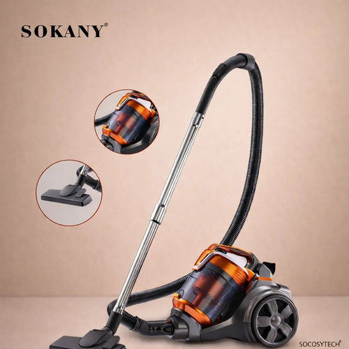 Aspirateur Traîneau Cyclonique Haute Puissance – Filtration Multi-Cyclone Socosytech