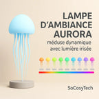 Lampe Méduse RGB – 9 Tentacules, Effets Lumineux, USB & Télécommande (Super-Cheese) - Socosytech