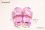 Chaussons/claquette Enfant LED Licorne – Antidérapants & Lumineux