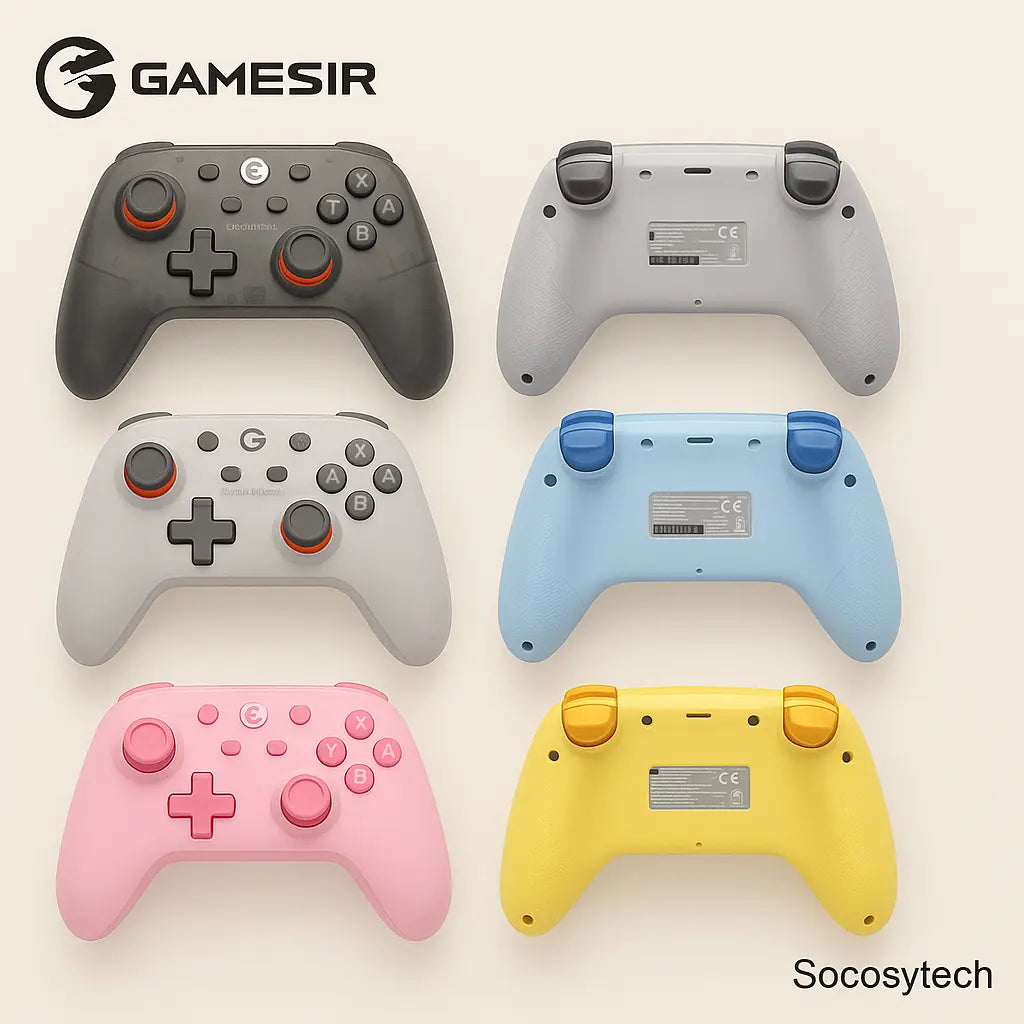 Manette Sans Fil GameSir Nova Lite–Switch, PC, Steam Deck et mobile Socosytech
