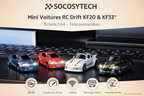 Mini Voiture RC Drift 4WD KF20 – Échelle 1:64 | Socosytech