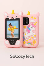 Téléphone Jouet Éducatif Enfant – Écran Tactile & Double Caméra Socosytech