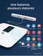 Balance Connectée Impédancemètre – Analyse Corporelle 8 Électrodes (iComon) - Socosytech