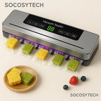 Machine Sous Vide Alimentaire Électrique 30 cm – Sec & Humide avec Cutter Socosytech