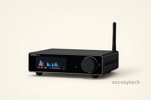 Amplificateur AIYIMA A80 TPA3255 – DAC Bluetooth 5.1 Hi-Res 2×300W Socosytech