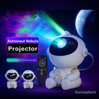 Projecteur Astronaute LED – Veilleuse Galaxy & Nébuleuses 360° | TLEDMP - Socosytech