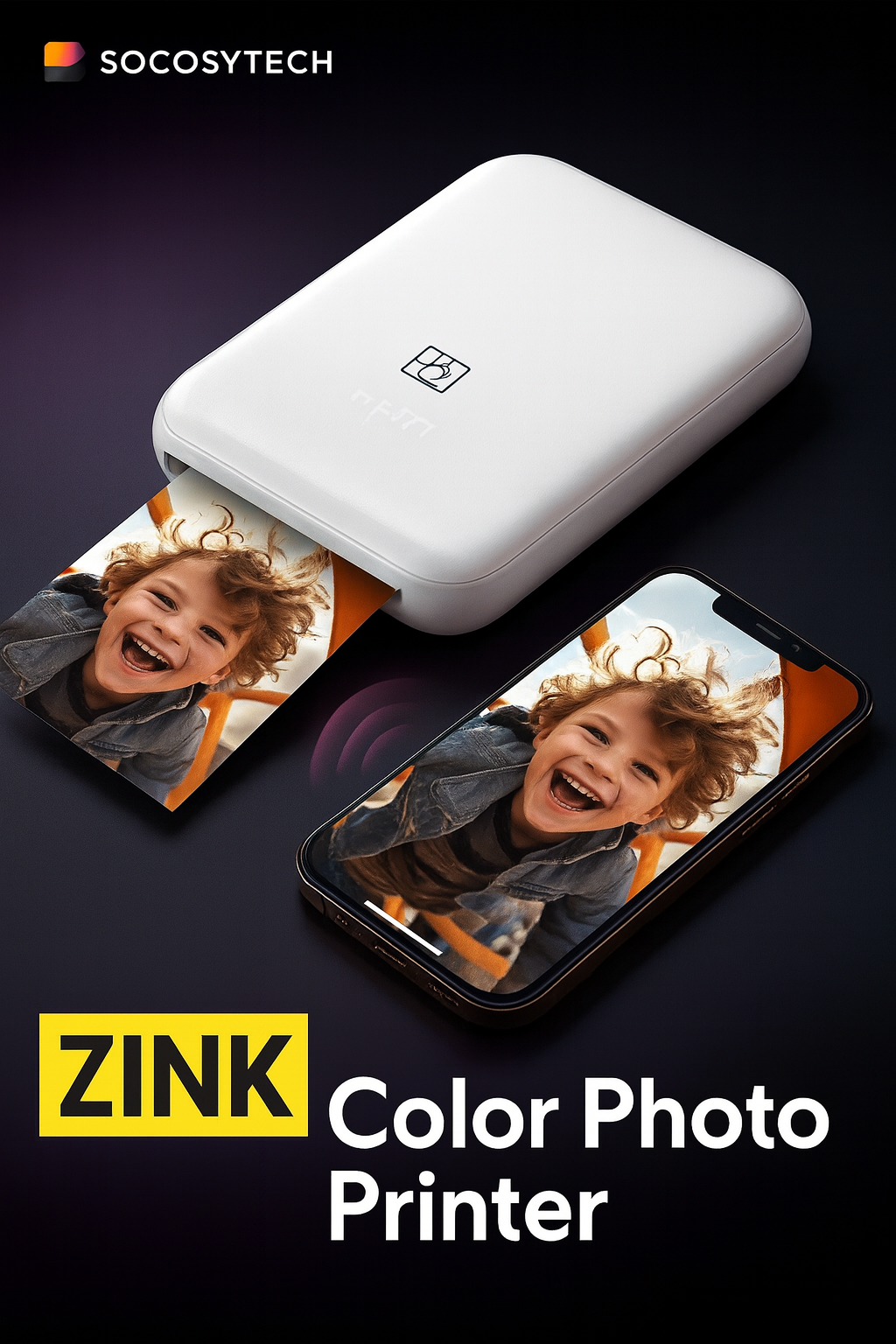 Imprimante Photo Portable HPRT MT53 – ZINK 2x3" – Mini imprimante Bluetooth (HPRT)